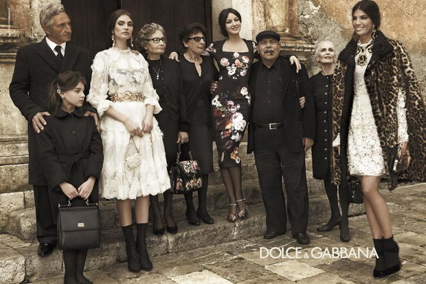Bianca Balti, Bianca Brandolini i Monica Bellucci w kampanii Dolce & Gabbana na sezon jesień-zima 2012/ 2013 (fot. serwis prasowy)