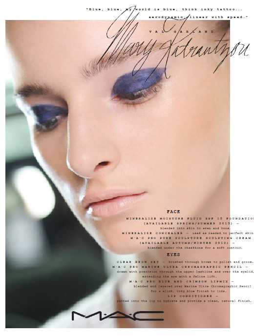 MAC dla Mary Katrantzou / mat. prasowe MAC