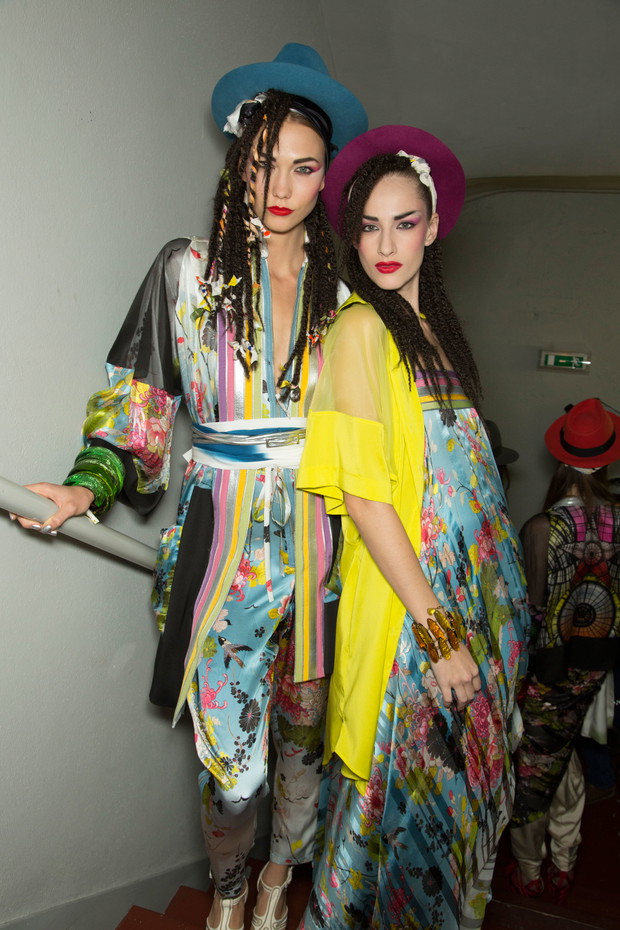 Backstage Jean Paul Gaultier – Madonna, Jackson i Boy George
