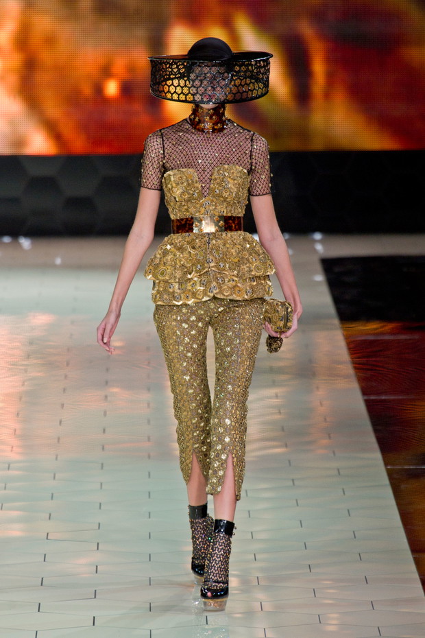 Alexander McQueen wiosna-lato 2013