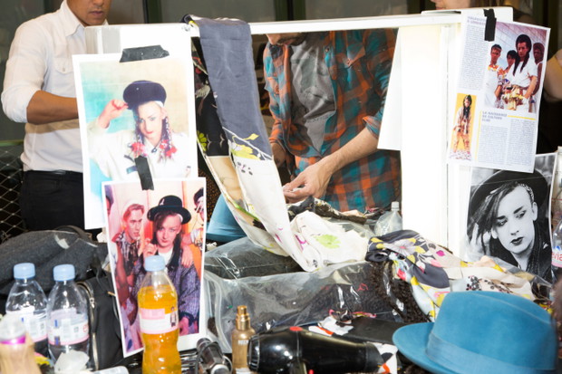 Backstage Jean Paul Gaultier – Madonna, Jackson i Boy George