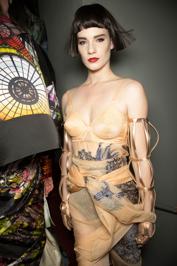Backstage Jean Paul Gaultier – Madonna, Jackson i Boy George