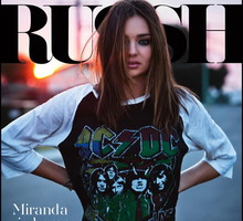 Miranda Kerr naturalna w magazynie Russh
