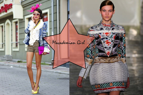 Macademian Girl - jesienne trendy dla ELLE