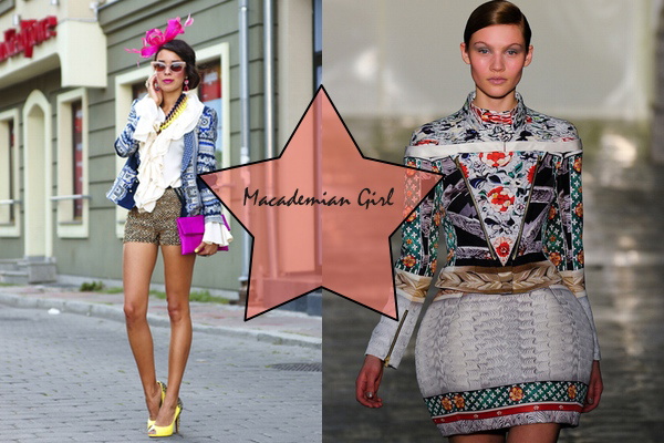 Macademian Girl - jesienne trendy dla ELLE