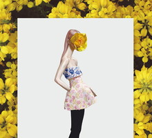 Przepiękne rysunki haute couture z V Magazine Spain