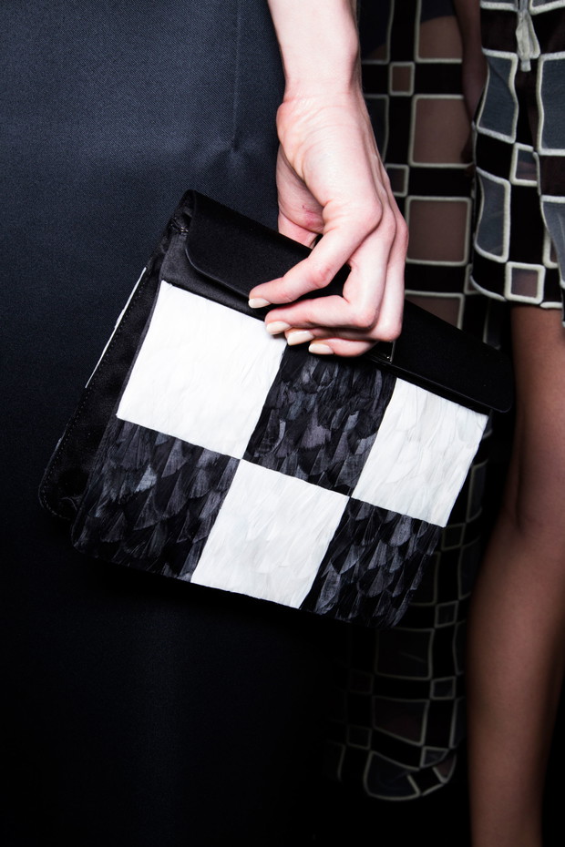 Backtage Louis Vuitton wiosna-lato 2013 / fot. Imaxtree
