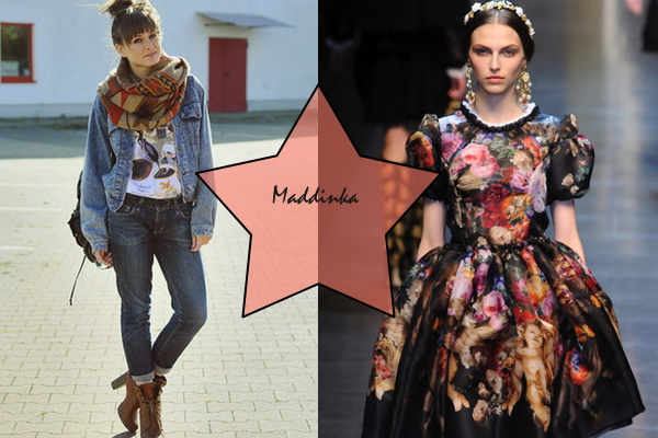 Maddinka - jesienne trendy dla ELLE