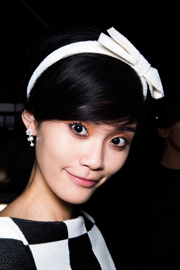 Ming Xi Backtage Louis Vuitton wiosna-lato 2013 / fot. Imaxtree