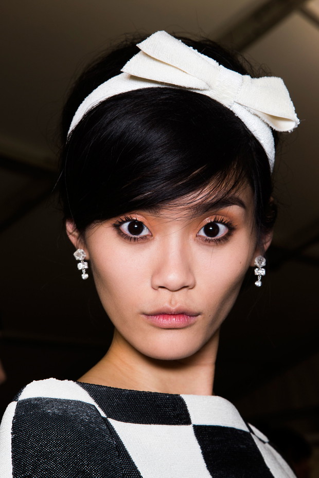 Ming Xi Backtage Louis Vuitton wiosna-lato 2013 / fot. Imaxtree