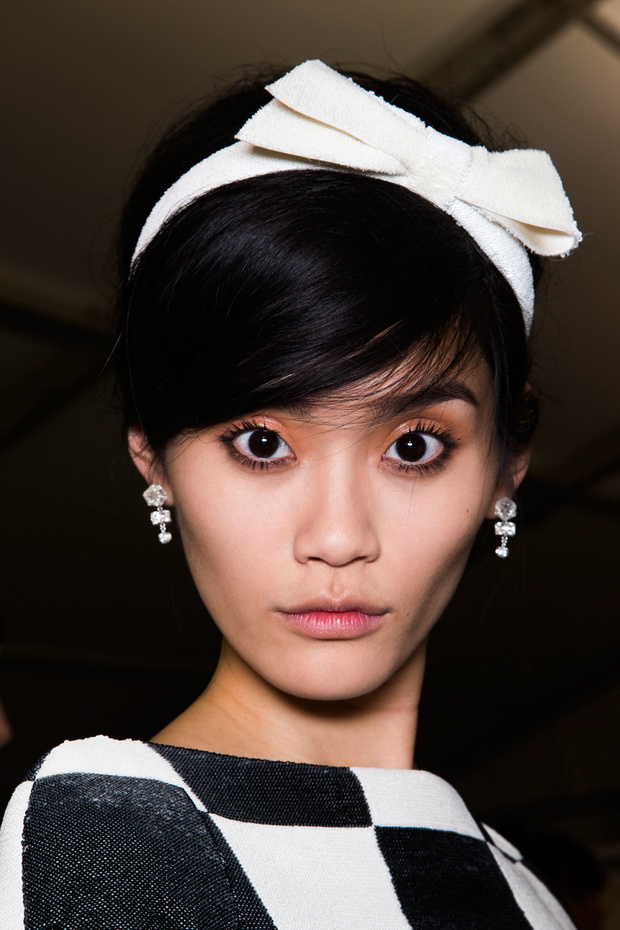 Ming Xi Backtage Louis Vuitton wiosna-lato 2013 / fot. Imaxtree