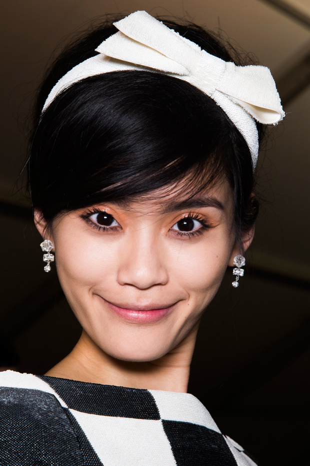 Ming Xi Backtage Louis Vuitton wiosna-lato 2013 / fot. Imaxtree