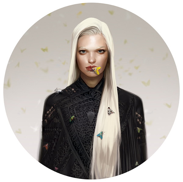 Przepiękne rysunki haute couture z V Magazine Spain