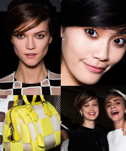 Za kulisami pokazu Louis Vuitton wiosna-lato 2012