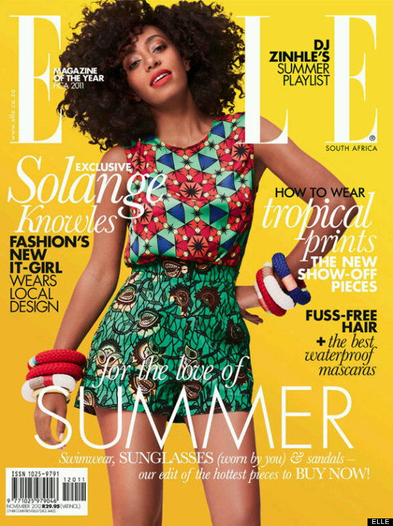 Solange Knowles w ELLE South Africa