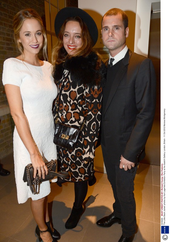 'The Little Black Jacket' photos by Karl Lagerfeld Exhibition Party at the Saatchi Gallery, London, Britain - 11 Oct 2012