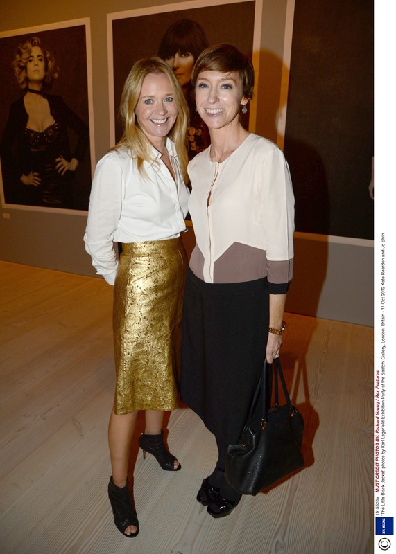 'The Little Black Jacket' photos by Karl Lagerfeld Exhibition Party at the Saatchi Gallery, London, Britain - 11 Oct 2012