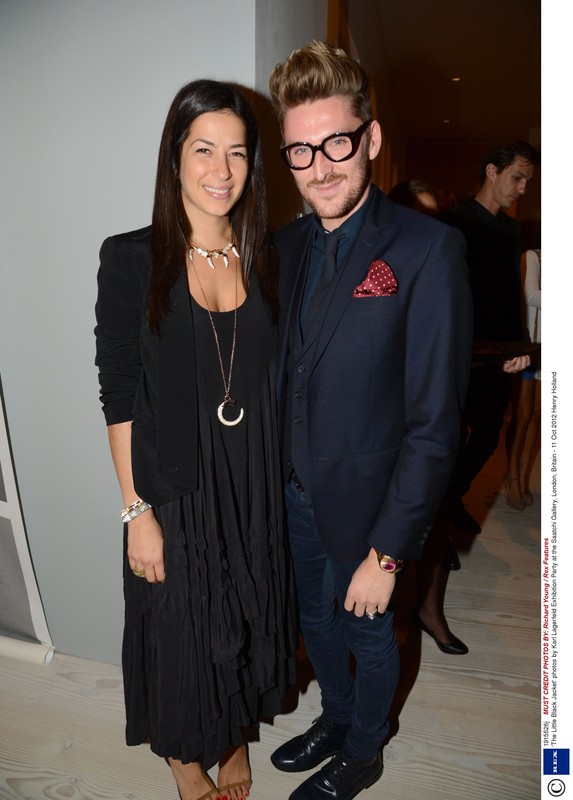 'The Little Black Jacket' photos by Karl Lagerfeld Exhibition Party at the Saatchi Gallery, London, Britain - 11 Oct 2012