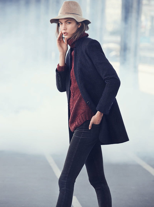Karlie Kloss w katalogu MANGO