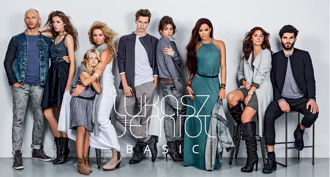 Łukasz Jemioł Basic - kampania i lookbook