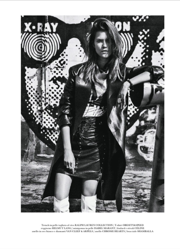 Kasia Struss w magazynie Flair