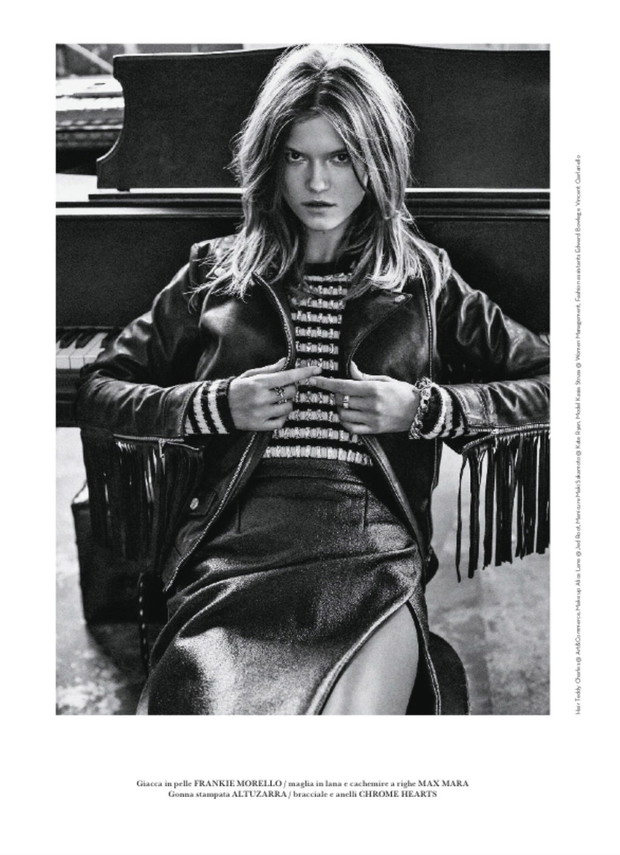 Kasia Struss w magazynie Flair