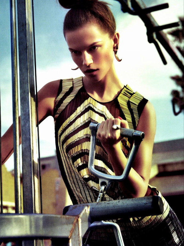Kasia Struss w Numero France, fot. Sebastian Kim