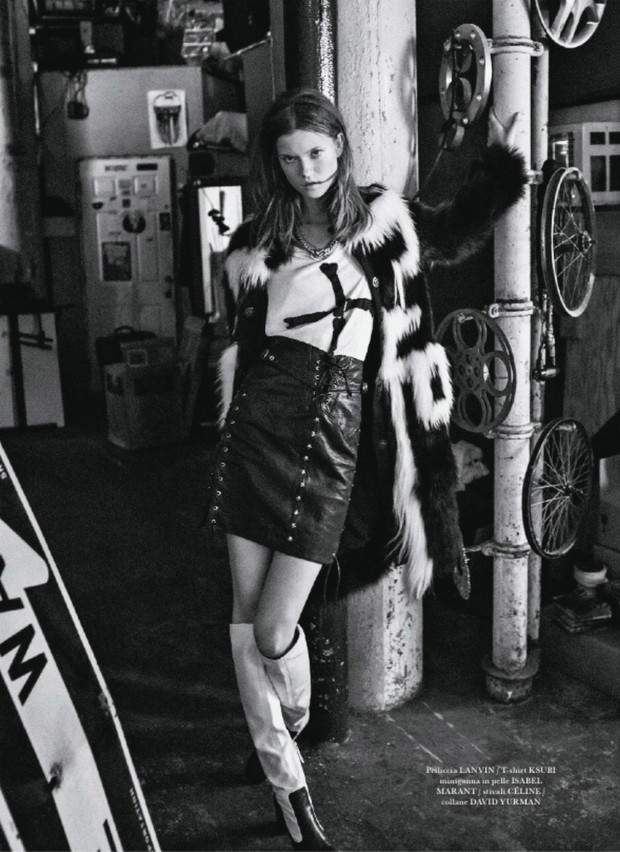 Kasia Struss w magazynie Flair