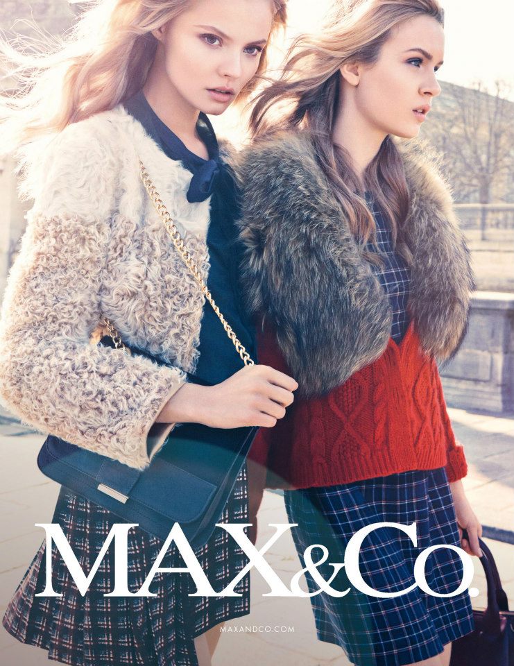 Magdalena Frąckowiak i Josephine Skriver dla Max & Co.
