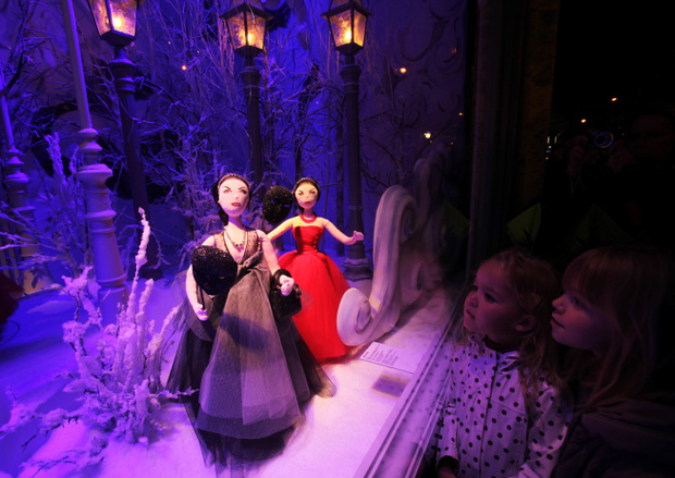 FRANCE-PARIS-PRINTEMPS-CHRISTMAS WINDOW DISPLAY