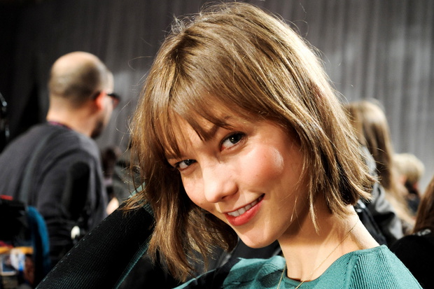 Karlie Kloss za kulisami pokazu Victoria's Secret, fot. Cover Media