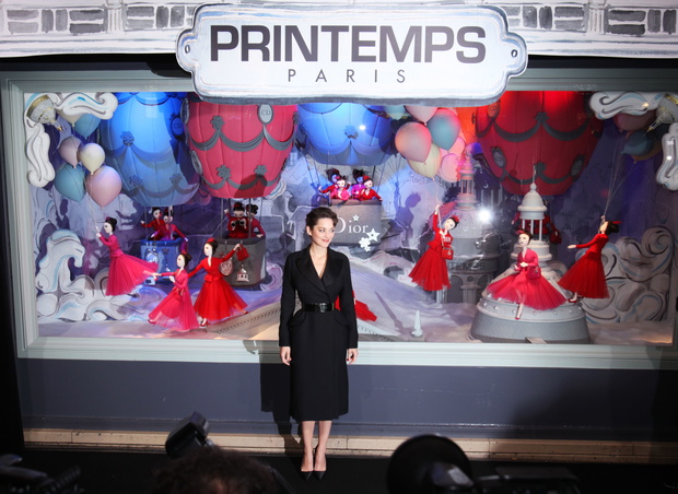 FRANCE-PARIS-PRINTEMPS-CHRISTMAS WINDOW DISPLAY