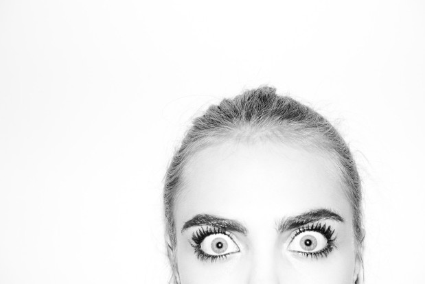 Cara Delevingne pozuje w studiu Terry