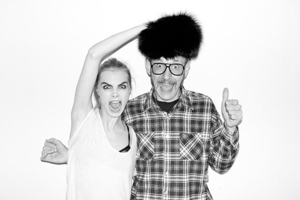 Cara Delevingne pozuje w studiu Terry