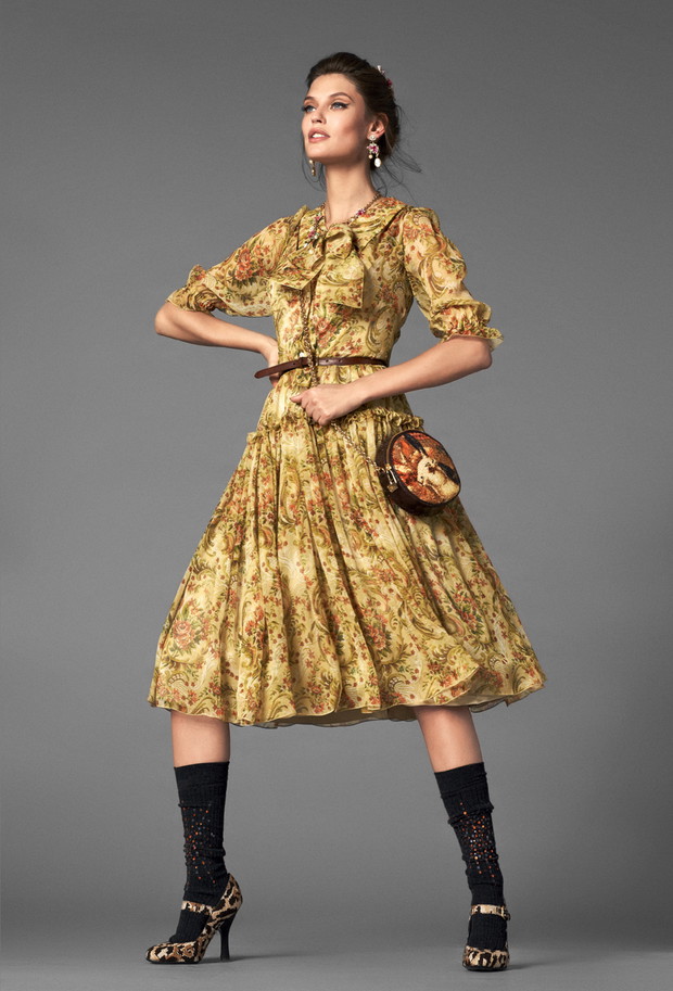 Nowy lookbook Dolce & Gabbana Barocco zima 2013