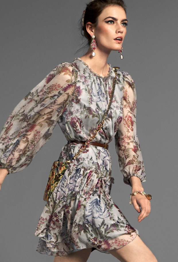 Nowy lookbook Dolce & Gabbana Barocco zima 2013