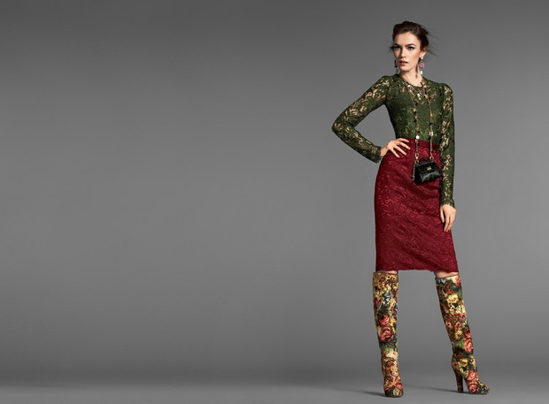 Nowy lookbook Dolce & Gabbana Barocco zima 2013