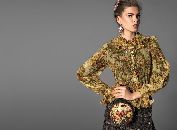 Nowy lookbook Dolce & Gabbana Barocco zima 2013