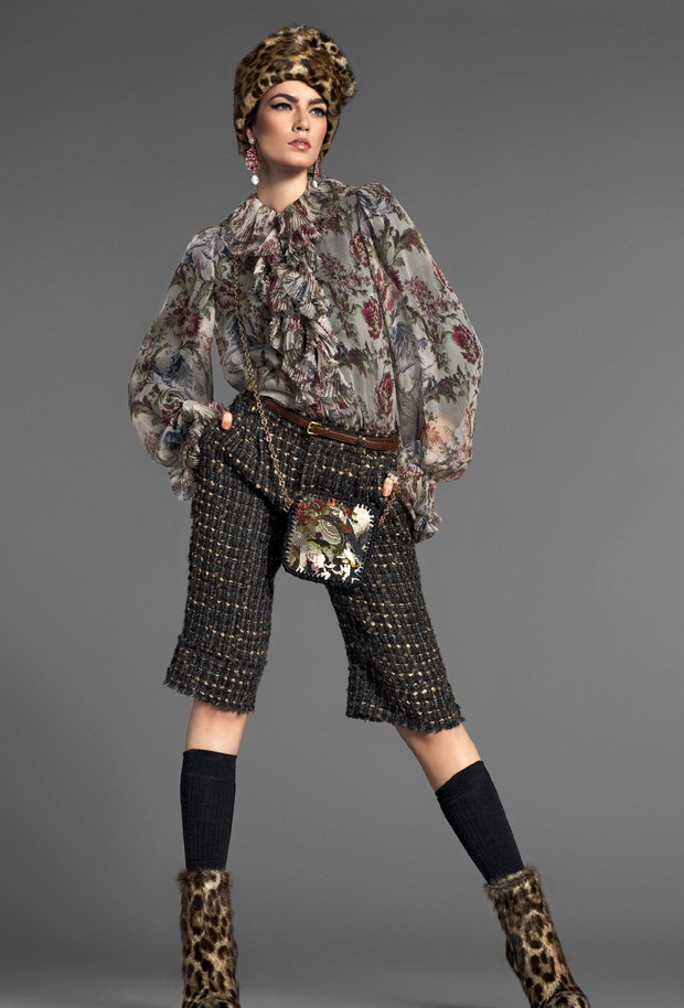 Nowy lookbook Dolce & Gabbana Barocco zima 2013