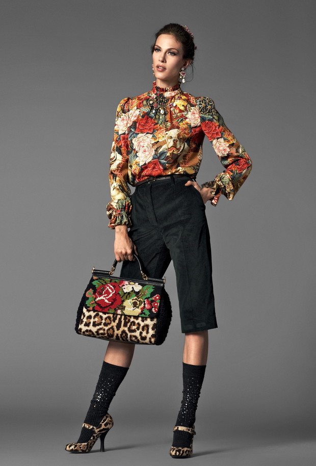 Nowy lookbook Dolce & Gabbana Barocco zima 2013