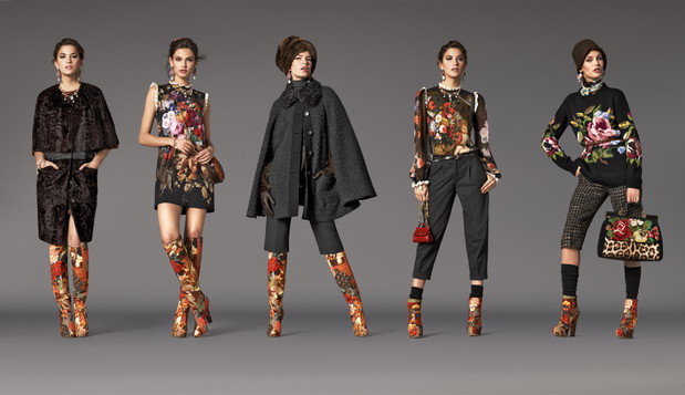 Nowy lookbook Dolce & Gabbana Barocco zima 2013