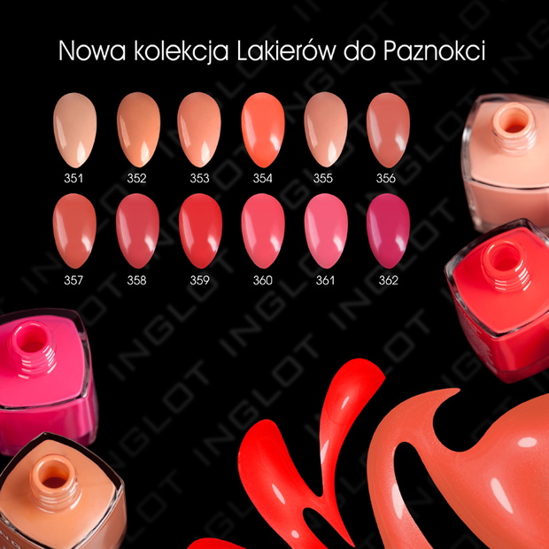 Lakiery do paznokci na zimę 2012: Inglot
