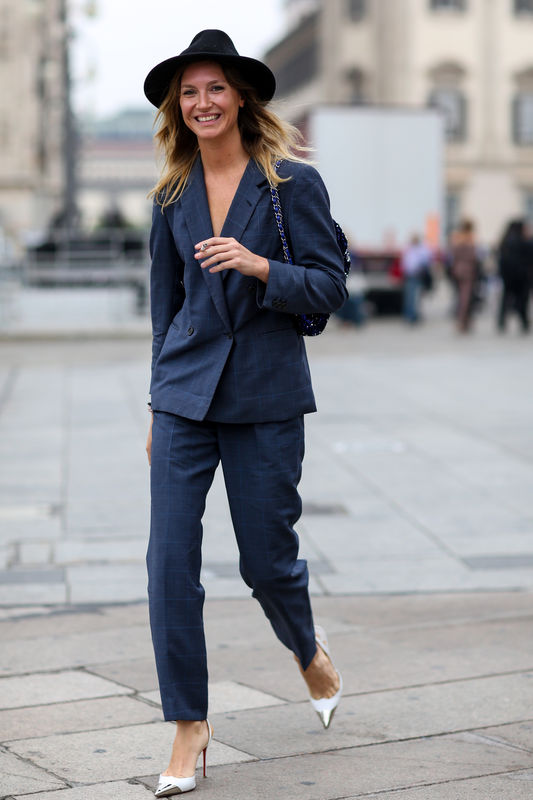 Street fashion: damski garnitur