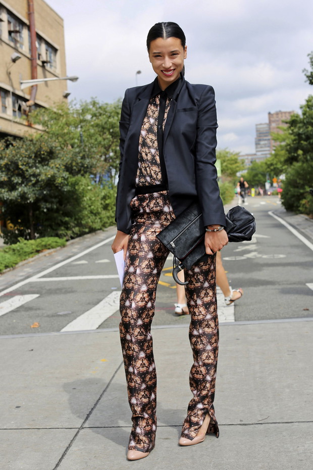 Street fashion: damski garnitur