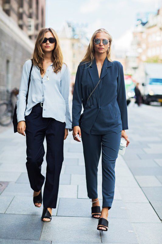 Street fashion: damski garnitur