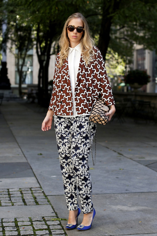Street fashion: damski garnitur