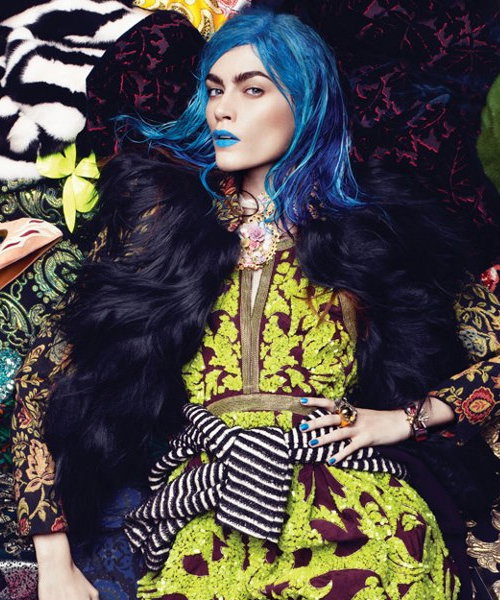 Patrycja Gardygajło dla Interview Magazine