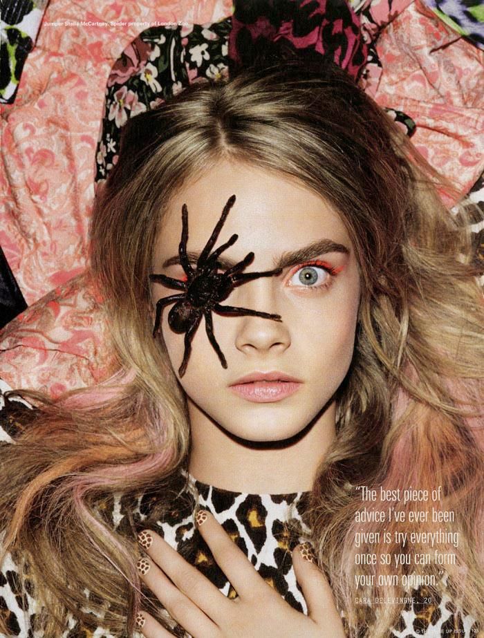 Cara Delevingne w zoo: świetne zdjęcia w i-D