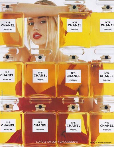 Reklamy retro: perfumy Chanel