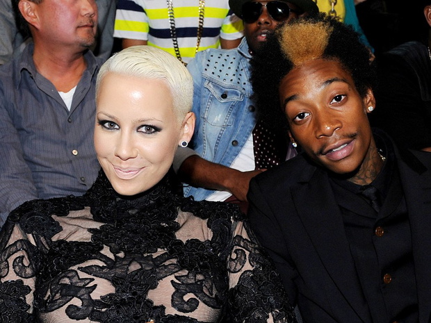 Amber Rose i Wiz Khalifa (fot. Cover Media)